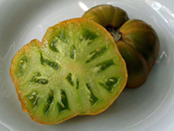 aunt ruby's german green heirloom tomato